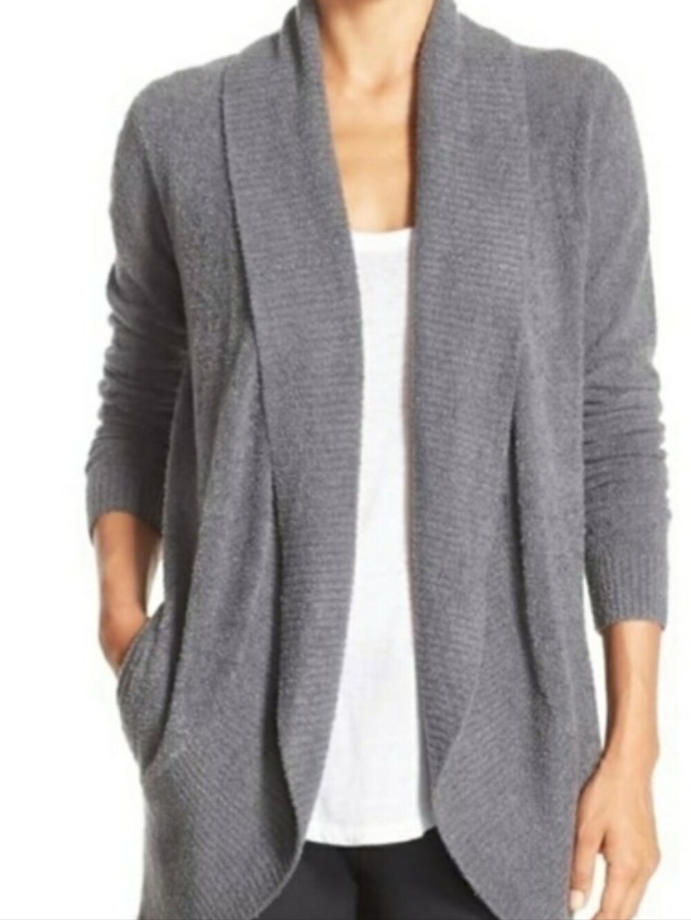 Barefoot Dreams Cozy Chic Lite Circle Sweater Womens M